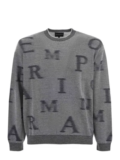 Emporio Armani Sweater In Gray