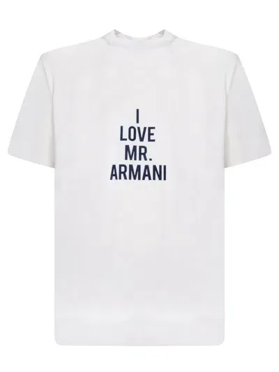 Emporio Armani T-shirts In White