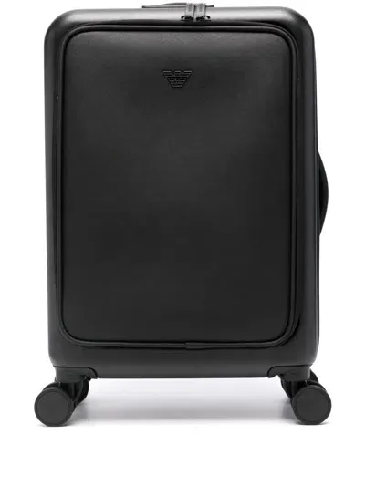 Emporio Armani Trolley In Black