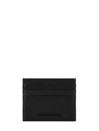 Emporio Armani Wallets Black