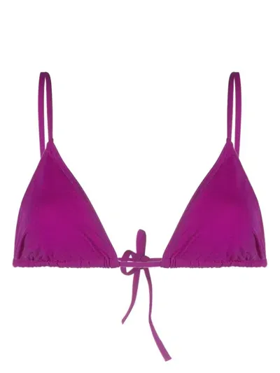 Eres Mouna Triangle Bikini Top In Pink