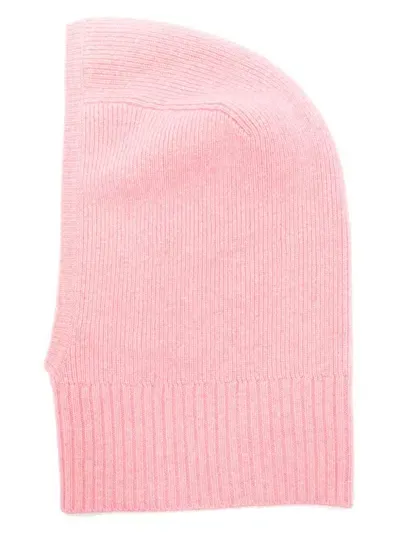 Eric Bompard Cashmere Balaclava In Pink