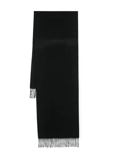 Eric Bompard Eb Classic Scarf In Black