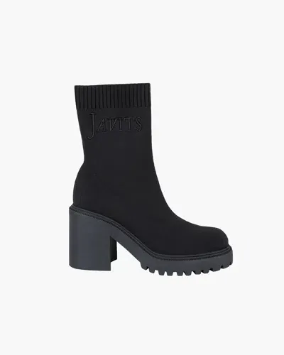 Eric Javits Viola Sock Boot In Black