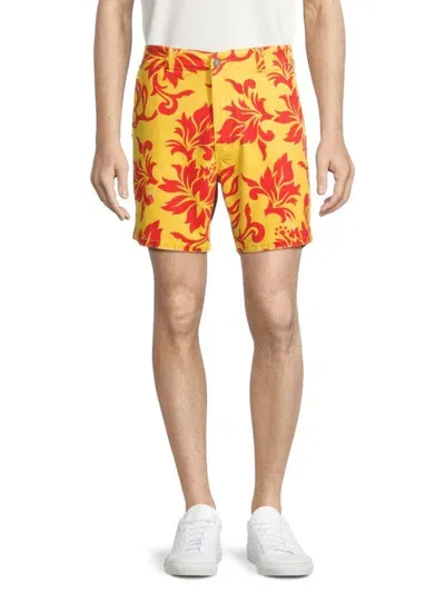 Erl Graphic-print Knee-length Shorts In  Tropical Flowers