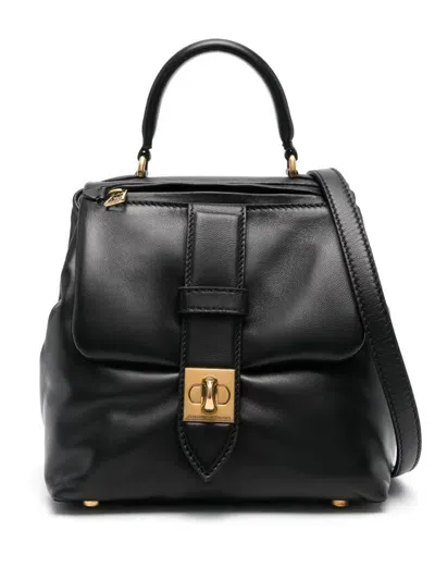 Ermanno Scervino Flap Shoulder Bag In Black