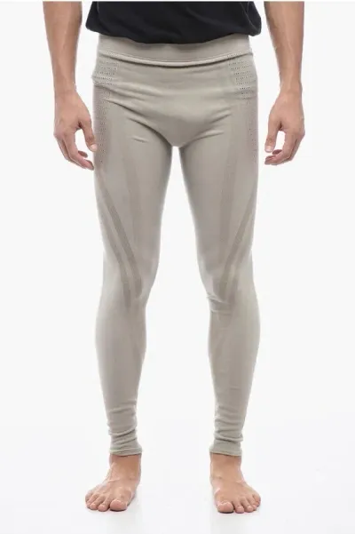 Ermenegildo Zegna Stretch Breathable Fabric Tech Leggings In Neutral