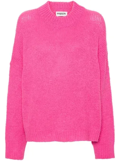 Essentiel Antwerp Genlight Jumper In Pink