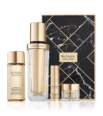 Estée Lauder Re-nutriv Unforgettable Radiance Ritual Gift Set In White