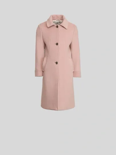 Etro Coat For Children In Pink