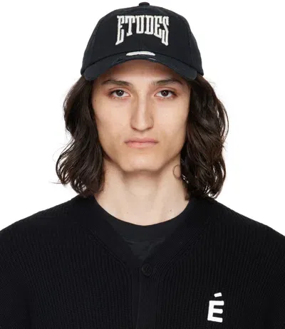 Etudes Studio Black Booster Boxing Cap