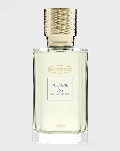 Ex Nihilo Cologne 352 Eau De Parfum 3.4 Oz.