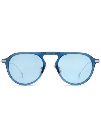 Eyepetizer Steven Sunglasses In Blue