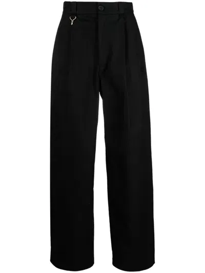 Eytys Black Scout Cotton Trousers