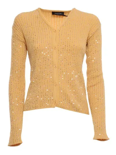 Fabiana Filippi Cardigan In Orange