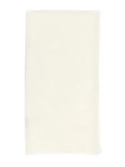 Fabiana Filippi Modal And Lurex Scarf In White