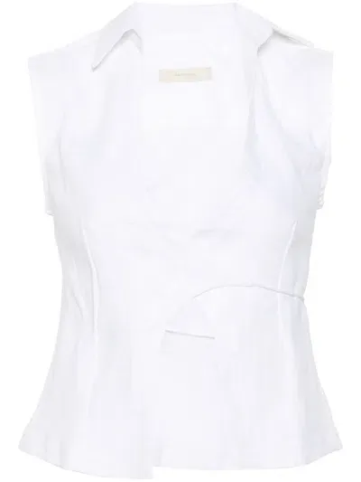 Faithfull The Brand Antibes Shirt In White