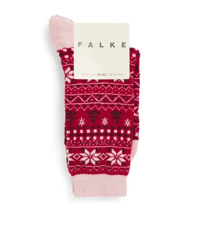 Falke Country Calling Socks In Pink