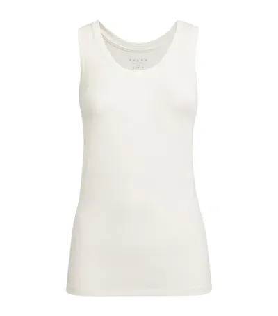 Falke Daily Climawool Vest In Ivory