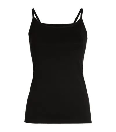 Falke Daily Comfort Tank Top In Black