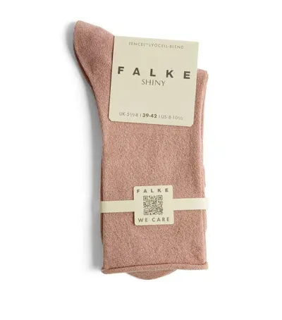 Falke Shiny Socks In Pink