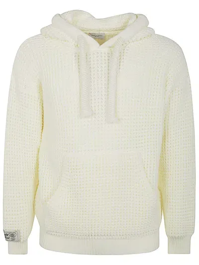 Family First Milano Maglia Inglese Hoodie In White