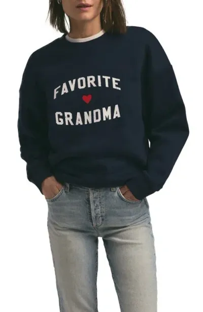 Favorite Daughter Graphic Sweatshirt In Black