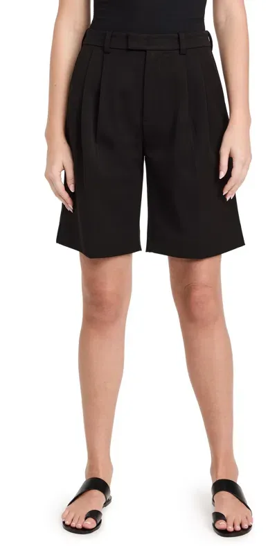 Favorite Daughter The Agnes Bermuda Shorts Black