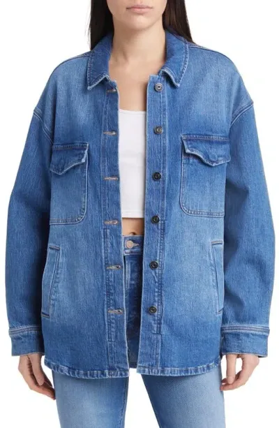 Favorite Daughter The David Denim Shirt Jacket In Inez