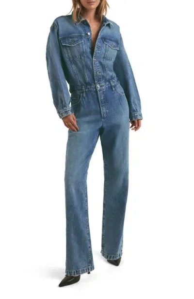 Favorite Daughter The Epic Denim Jumpsuit In Fargo