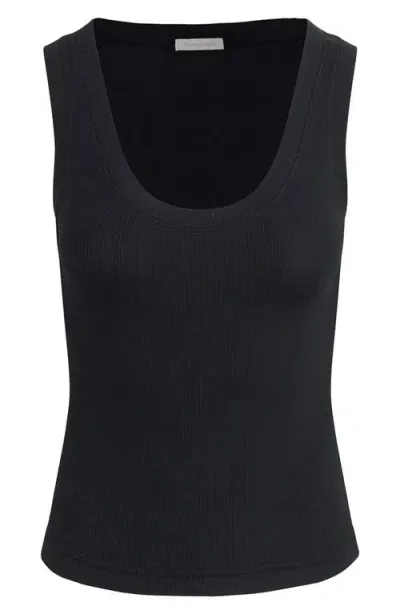 Favorite Daughter The Rib Tank In Black