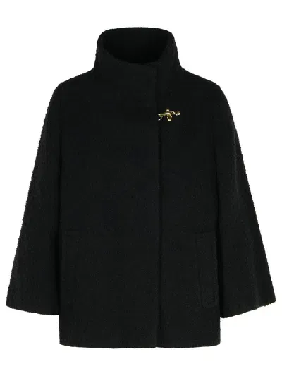 Fay Black Wool Blend Jacket Woman