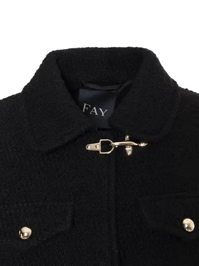 Fay Coat In Black