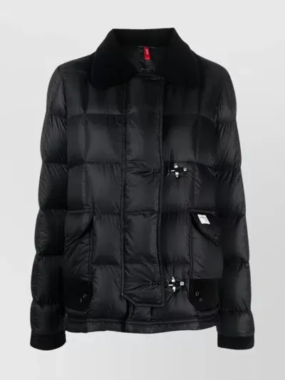 Fay Classic-collar Quilted Down Jacket In Black