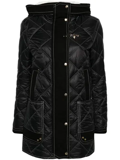 Fay Padded Parka In Black