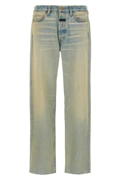 Fear Of God Denim Trousers From The '8th Collection' In Blue