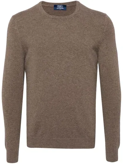 Fedeli Argentina Jumper In Brown