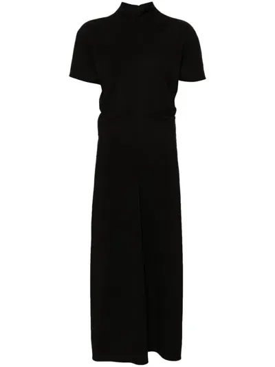 Federica Tosi Cady Midi Dress In Black