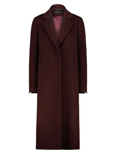 Federica Tosi Coats In Burgundy