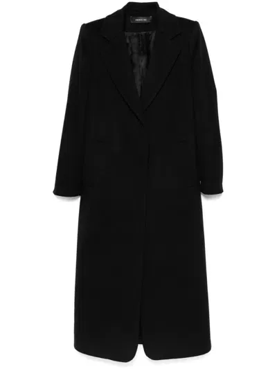 Federica Tosi Single-breasted Coat In Black