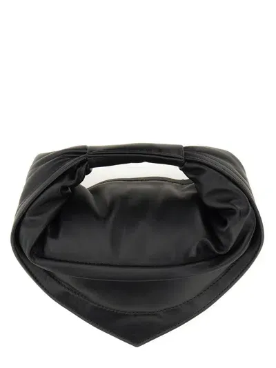 Federico Cina Mini "tortellino" Bag In Black