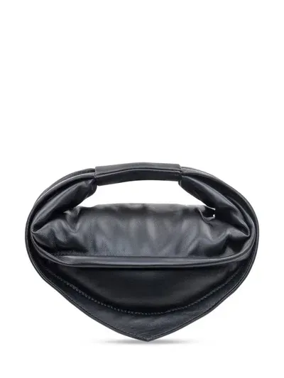 Federico Cina Mini "tortellino" Bag In Black