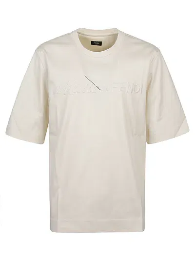 Fendi T-shirt In White