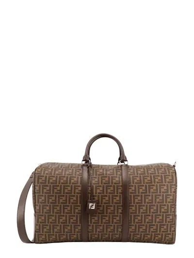 Fendi Duffle Bag In Brown