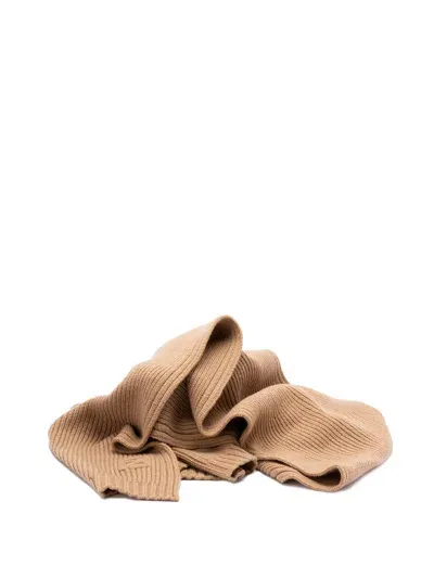 Fendi `ff` Scarf In Brown