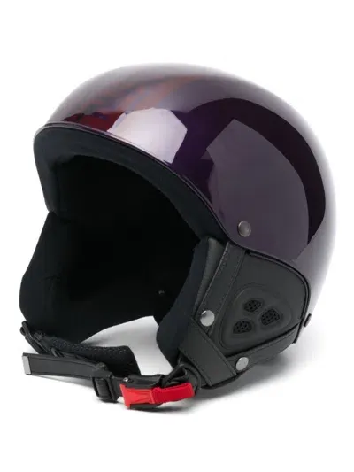 Fendi Ff Ski Helmet In Red