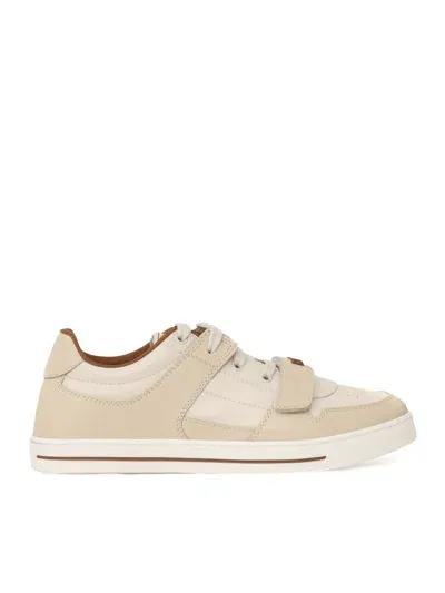 Fendi Jr Sneakers In White