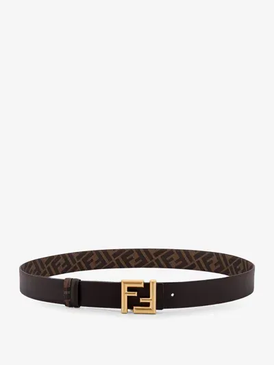 Fendi Man  Man Brown Belts