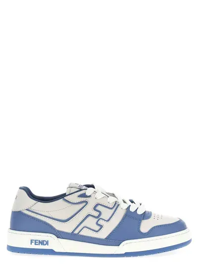 Fendi Match Sneakers In Blue