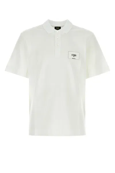 Fendi Polo-l Nd  Male In White